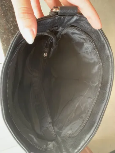 Bolsa de Couro preto