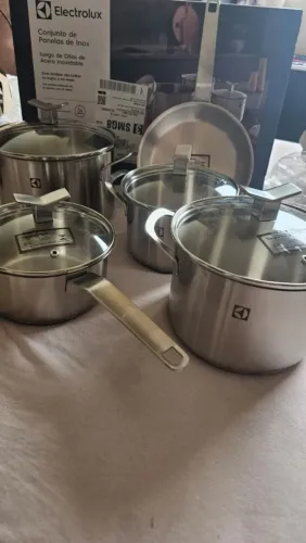 Jogo de panelas Electrolux indução