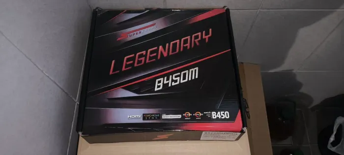 Placa Mãe SuperFrame B450M Legendary Series Chipset B450, AMD, AM4, mATX, DDR4, SF-B450-LS