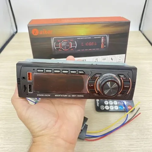 Rádio Automotivo Aiker ACM-3252 MP3 Bluetooth USB SD FM com Controle Remoto