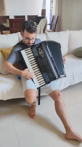 Acordeon 120 baixos Sanfona 