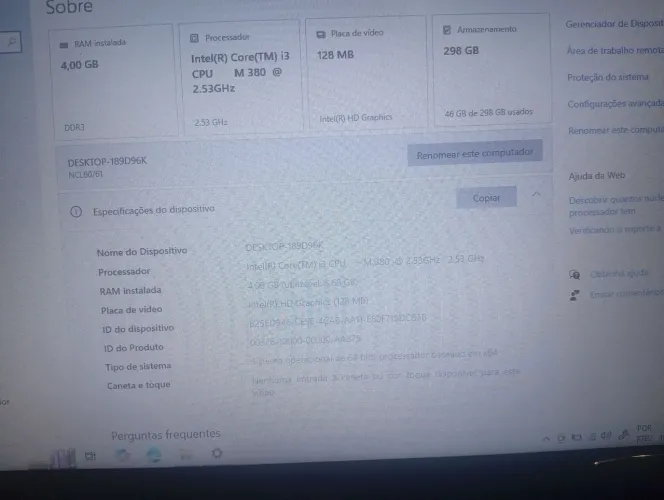 Vendo notebook i3