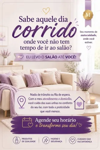 Manicure a domicílio RJ