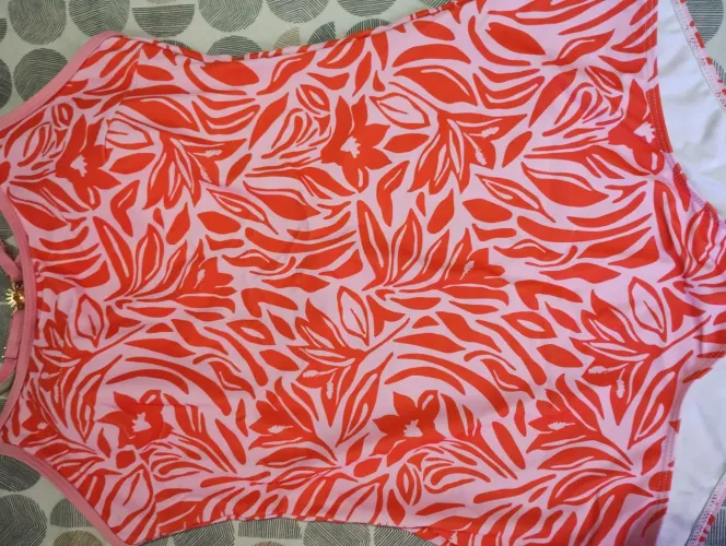 Maiô floral estampado NOVO