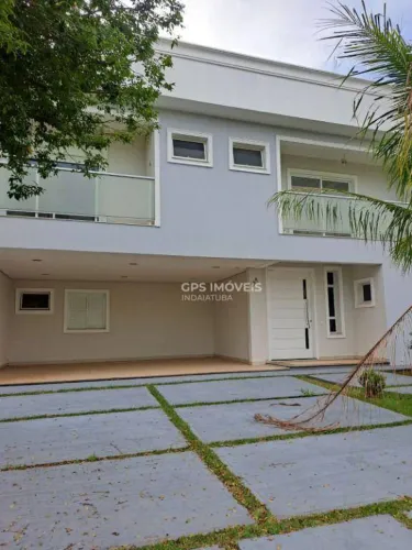 Sobrado com 04 Quartos, sendo 04 Suítes para locação no condomínio Jardim Maringá em Indai