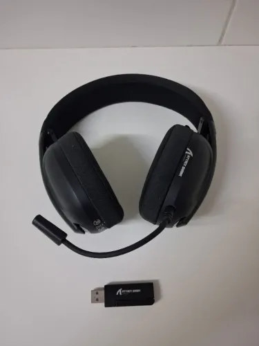Headset Gamer Sem Fio Attack Shark L80