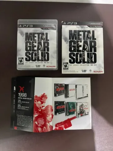 Metal Gear Solid The Legacy Collection - PS3 Completo
