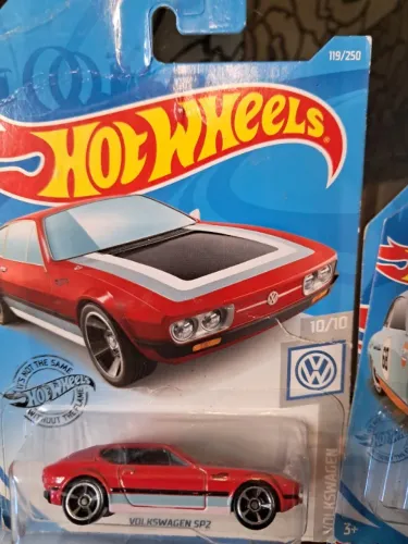 Coleção hot wheels no blister