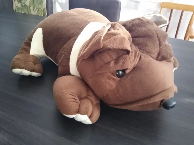 Cachorro de pelúcia