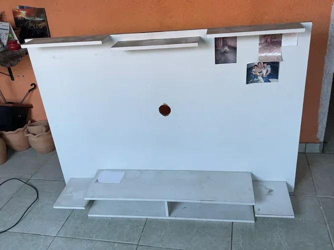 Painel tv branco