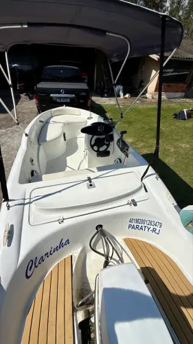 Lancha Twister 15,5 motor johnson 40 hp