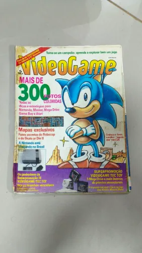 Revista Videogame número 5 - editora Sigla - com recortes