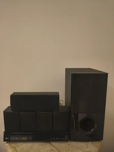 Home LG com 5 caixas 1 subwofer