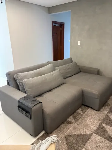 Sofá retrátil 4 lugares