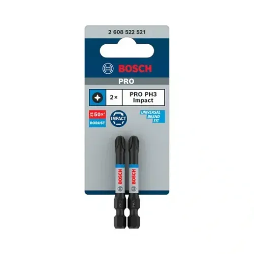 Bosch 2 Bits Phillips Ph3 55Mm Pro Impact