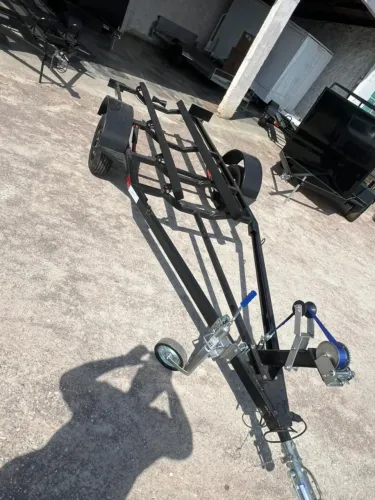 Carreta pra jet Sky galvanizada preta