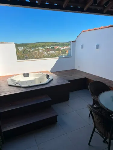 Duplex Mobiliado de Alto Padrão | Jacuzzi | Churrasqueira | Vista para Lagoa e Praia