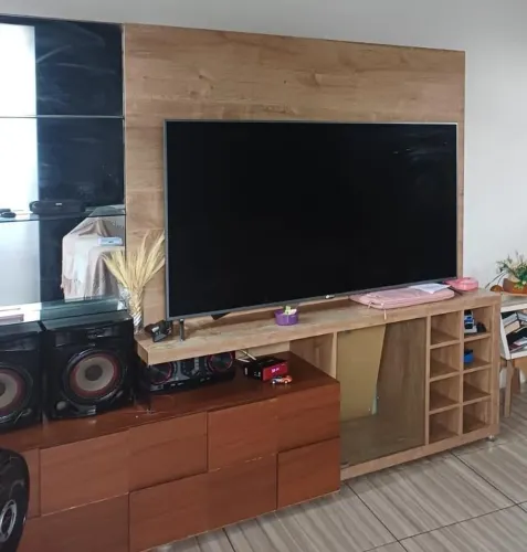 Rack / estante reforçada com espelho