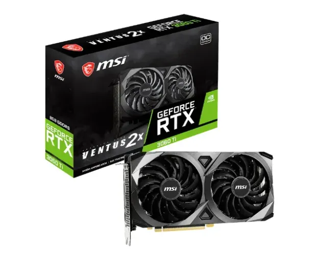 Placa De Vídeo Nvidia Msi Ventus Geforce Rtx 3060 Ti 8gb