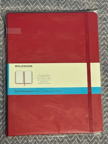 Caderno Moleskine Classic Collection - Capa Dura - Tamanho GG - Pontilhado
