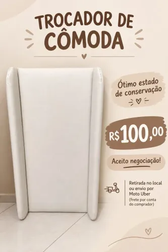Trocador de cômoda 