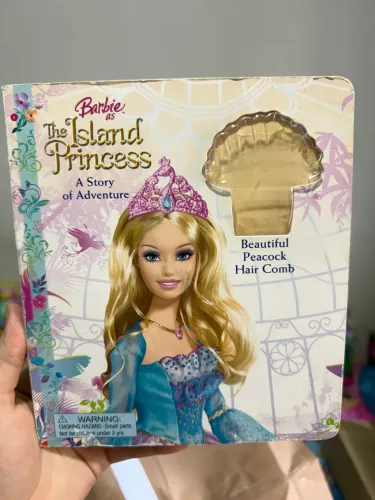 Livro barbie princesa da ilha