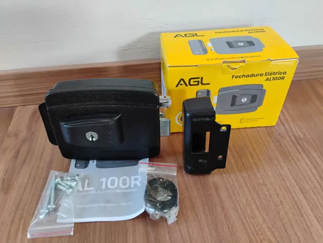FECHADURA ELETRÔNICA REVERSÍVEL AGL