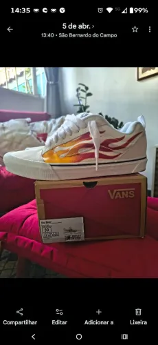 Vans Knu Flame Tam 39/40