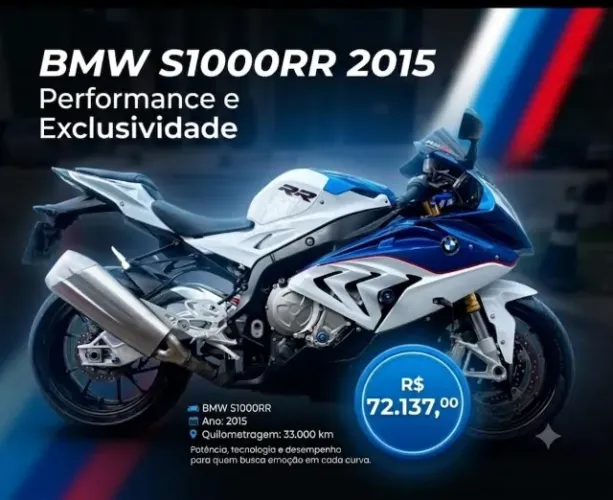 BMW S1000RR - ano 2015