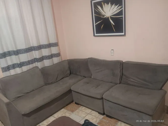 Sofá grande L ( usado) manda higienizar fica top 