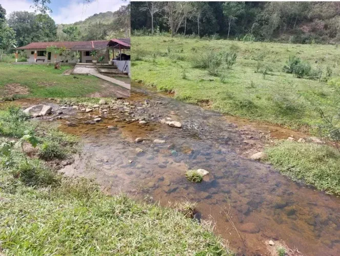 Barrozo Imóveis - Sítio a venda com 29 ha, rio, pastagem, curral.