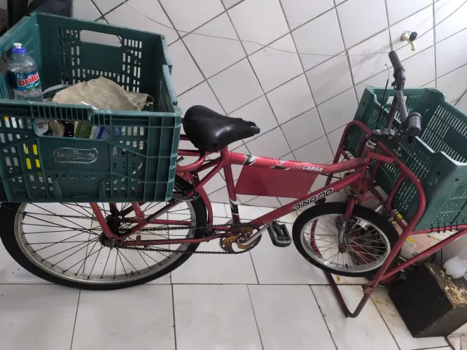 Pra vender LOGO Bicicleta de carga