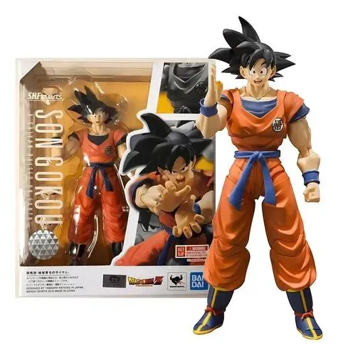 Goku saiyan raised on earth bandai s.h figuarts