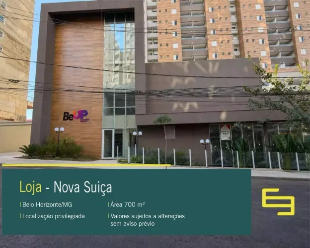 Loja à venda no Bairro Nova Suíça em Belo Horizonte/MG