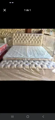 Cama super King na compra ganhar um lensol de bride