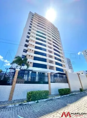 Apartamento Reference Lagoa Nova, 3 suítes, área de lazer, 129m².