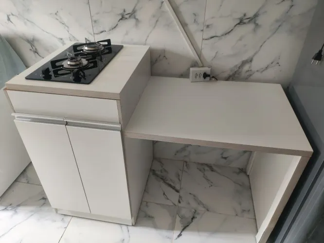 Móvel e Cooktop de 2 bocas