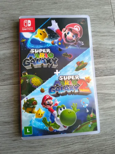 Super Mario Galaxy 1 e 2 jogo Nintendo Switch