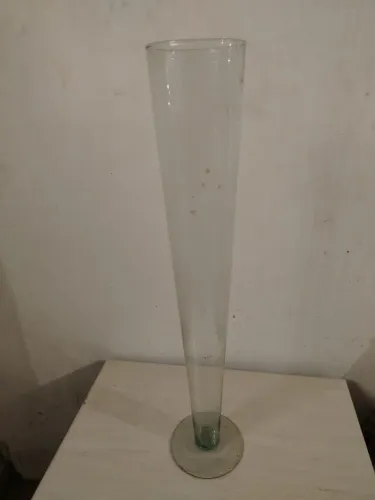 Taça Tulipa de Vidro Gigante 70cm - Ideal para Decoração ou Festas
