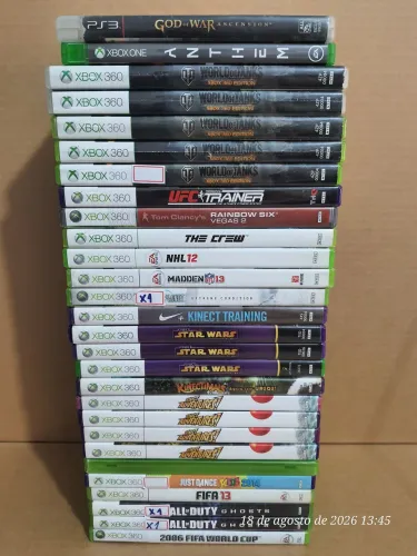 Lote Jogos Xbox 360 | PS3 e Xbox One Originais