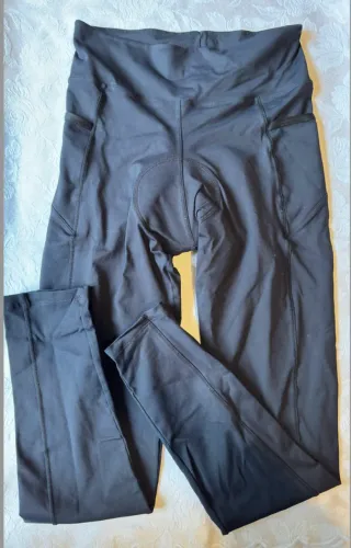 Calça de Ciclismo Feminina com Forro e Bolsos Tam. 38