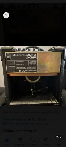 Amplificador Onerr Block 20 Fx (Usado)