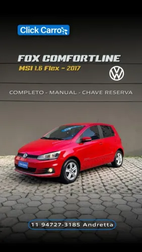 Volkswagen Fox Comfortline 1.6 Flex 8V 5P 2017