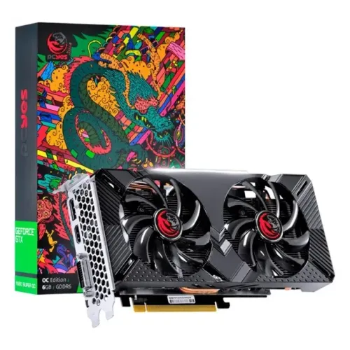 Placa de vídeo 1660 - 6gb - pcyes dual fan