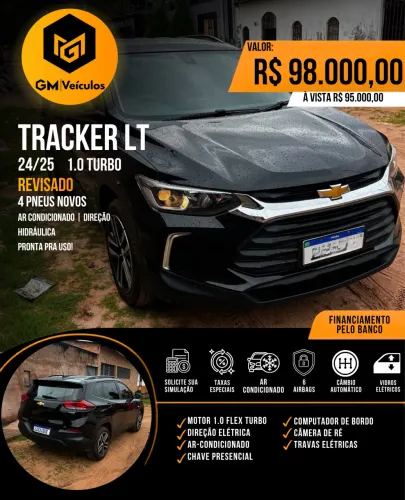 Chevrolet Tracker LT 1.0 Turbo 12V Flex AUT 2025