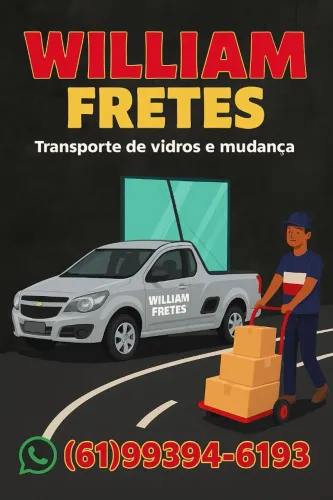 frete de vidros
