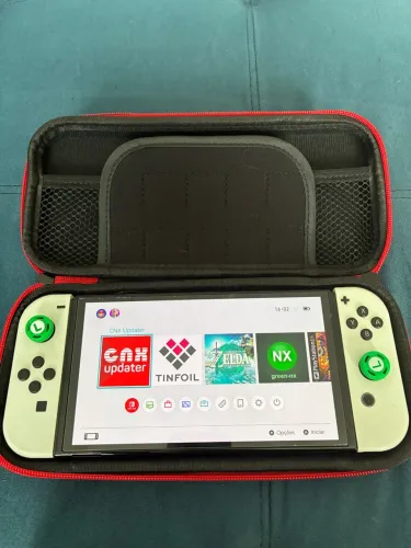 Nintendo switch oled desbloqueado R$2350