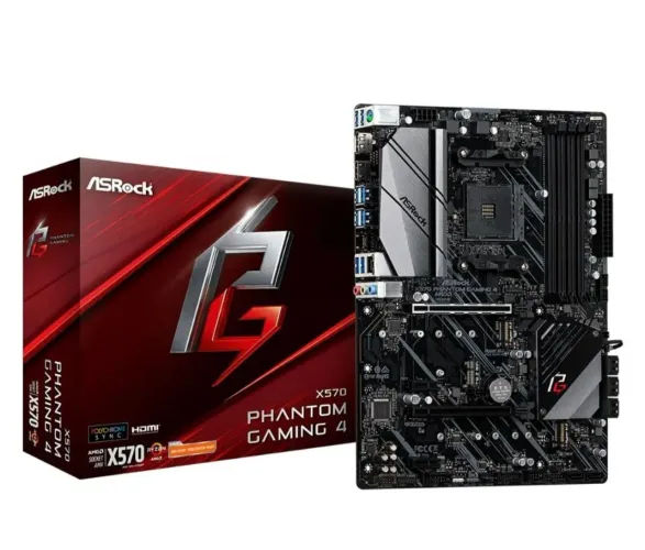 Placa mãe x570 Phantom 