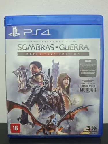Sombras da guerra definitive edition ps4