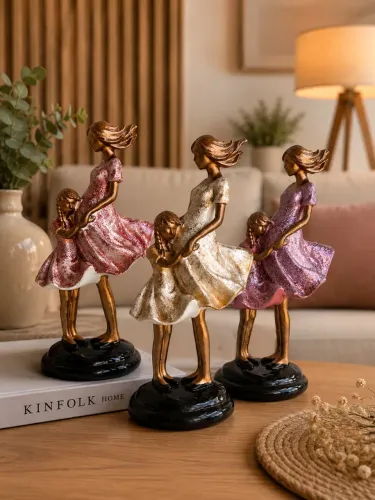 Escultura mãe e filha